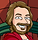 A futurama styled illustration of Jacob Coles